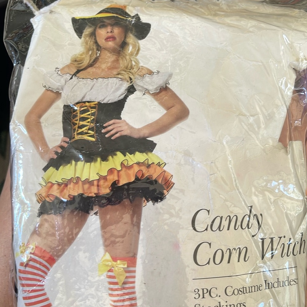 Candy Corn Witch
